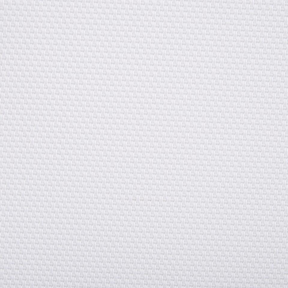 Beliani Tuinligstoel PORTOFINO - wit aluminium, textiel