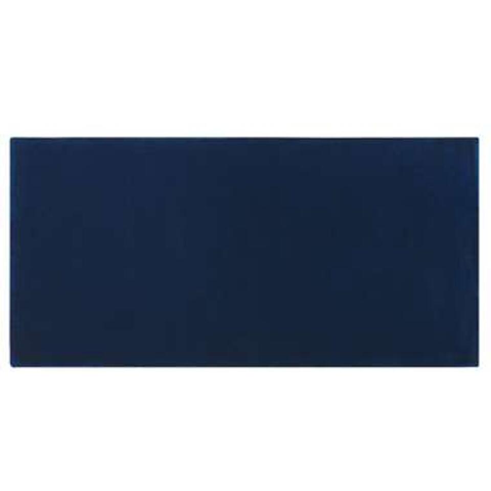Beliani Laagpolig - GESI II blauw viscose 80x150 cm