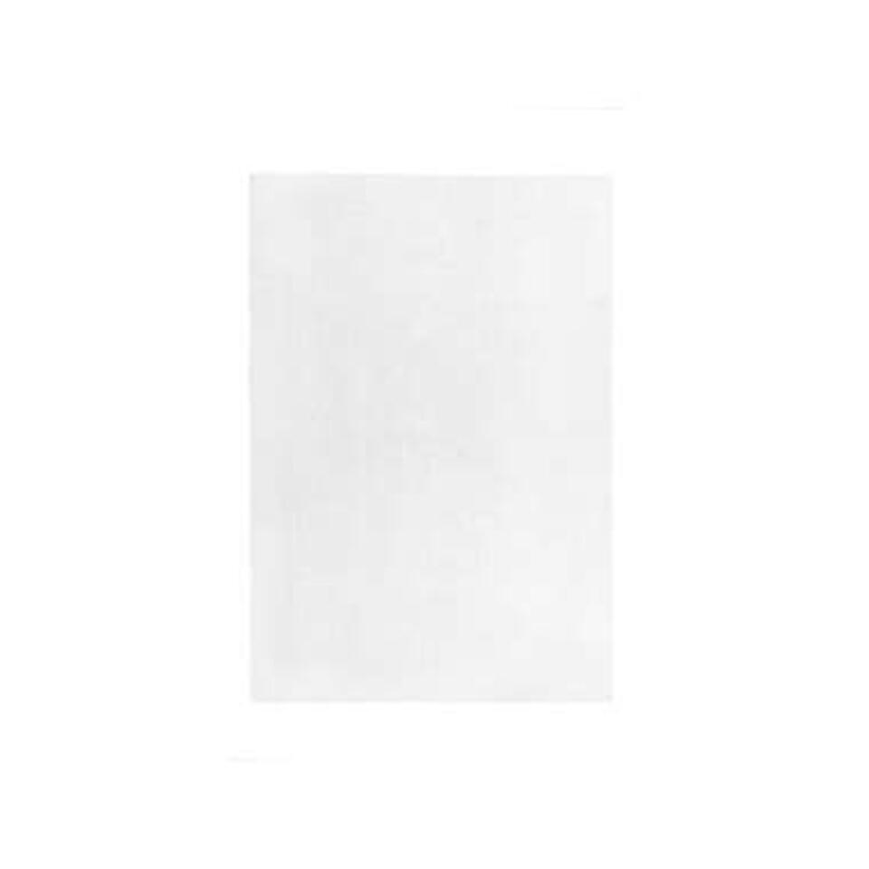 Beliani Shaggy - DEMRE wit polyester 140x200 cm