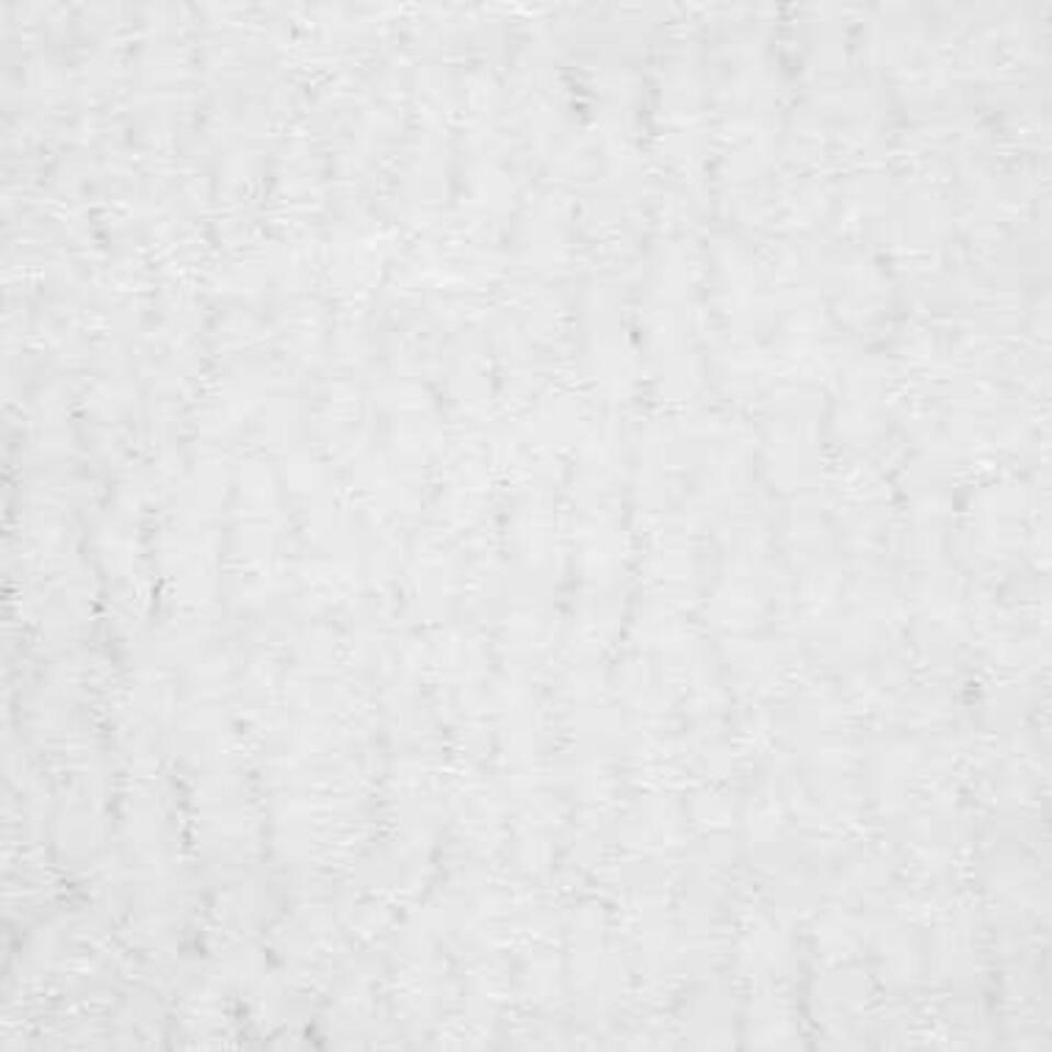 Beliani Shaggy - DEMRE wit polyester 140x200 cm