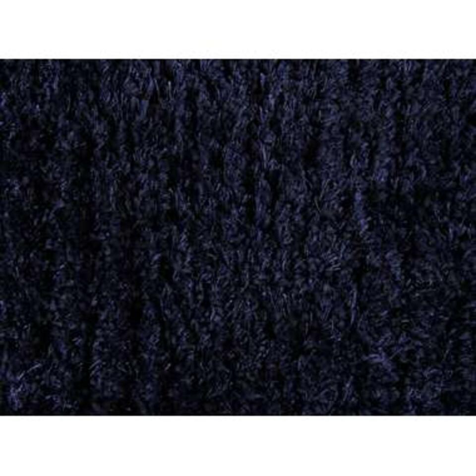 Beliani Vloerkleed EDIRNE - donkerblauw polyester