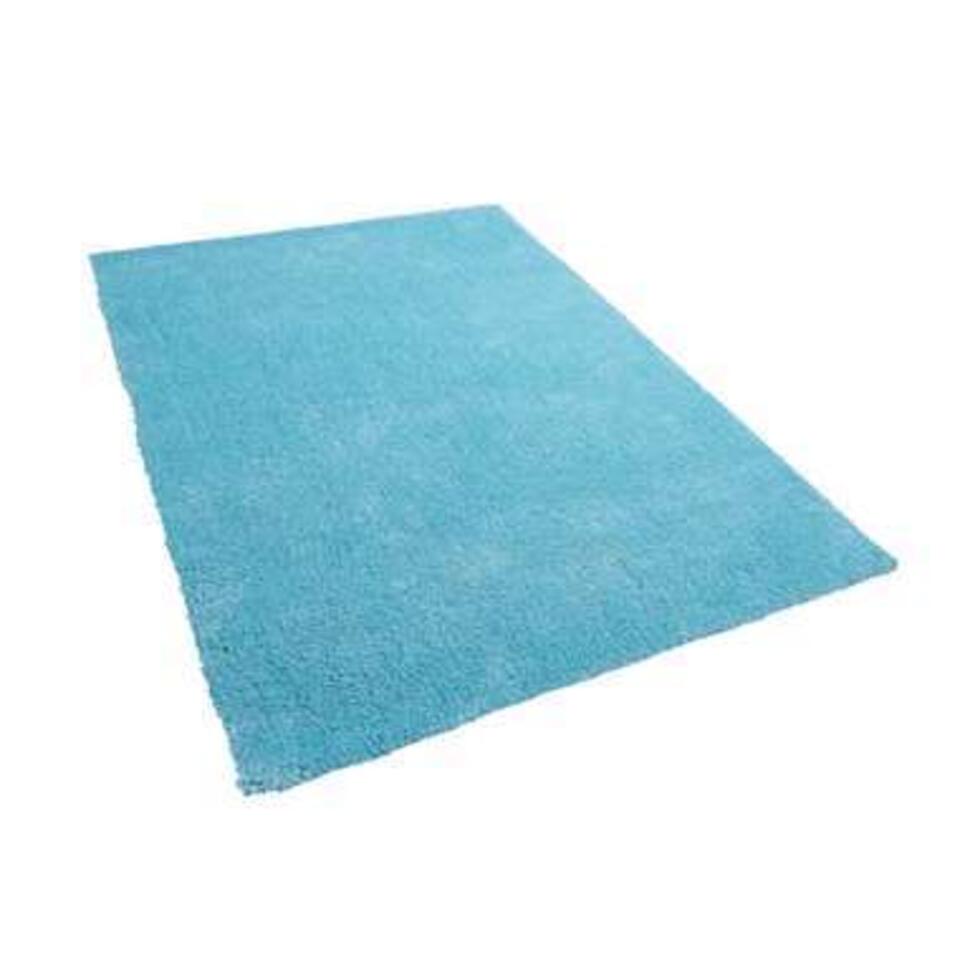 Beliani Shaggy - DEMRE blauw polyester 140x200 cm