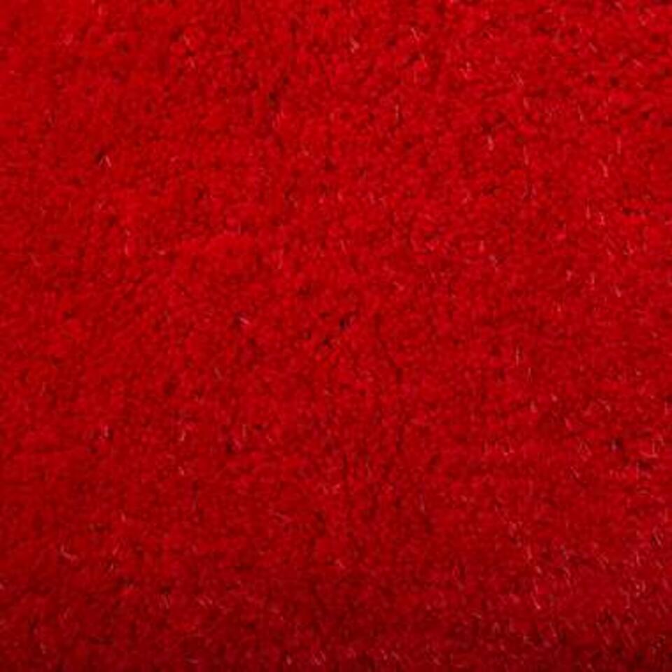 Beliani Shaggy - DEMRE rood polyester 140x140 cm