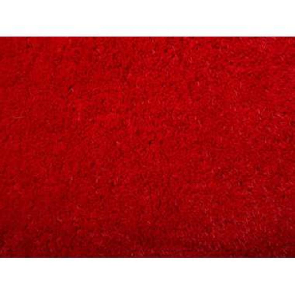 Beliani Shaggy - DEMRE rood polyester 140x140 cm