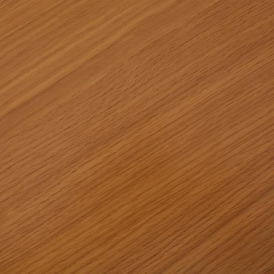 VIDAXL Dressoir 110x33,5x70 cm massief eikenhout