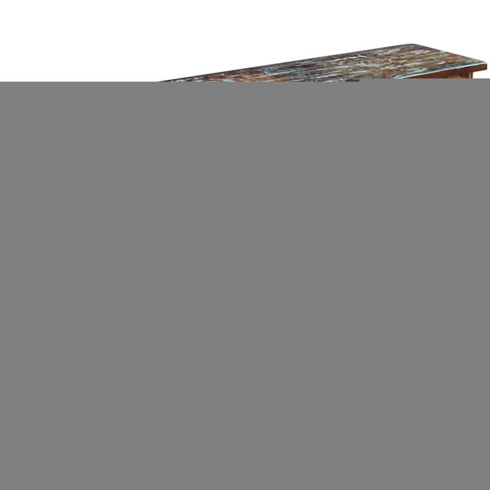 VIDAXL Dressoir 120x30x76 cm massief gerecycled hout