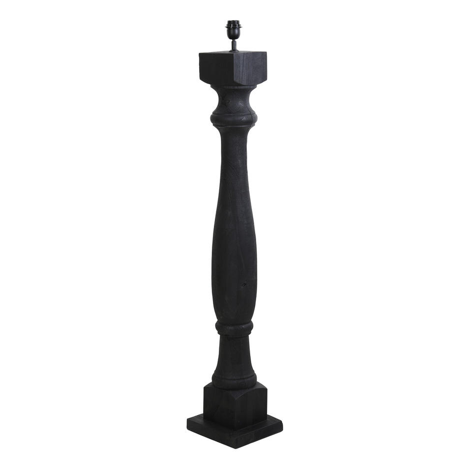 Vloerlamp Robbia - Zwart - 23x23x125cm