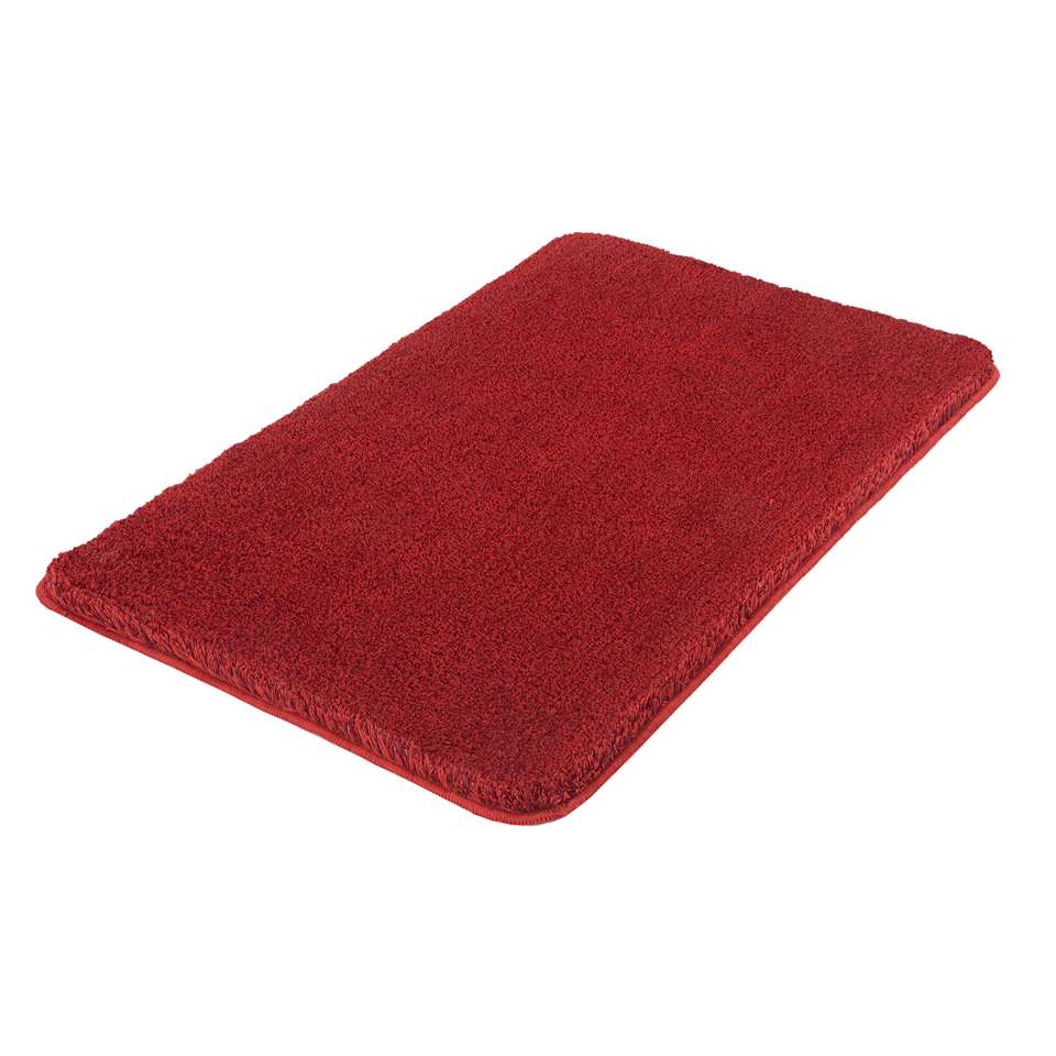 Kruiden terugtrekken Interpreteren Kleine Wolke Badmat Relax - robijn rood - 70x120cm | Leen Bakker