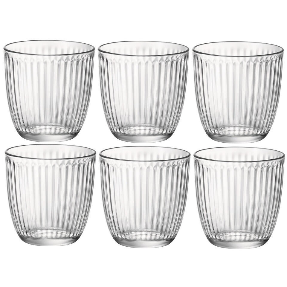 Waterglas Bormioli Rocco Glit 29,5 cl (Set van 6 Waterglas Bormioli Rocco Glit 29,5 cl (Set van 6