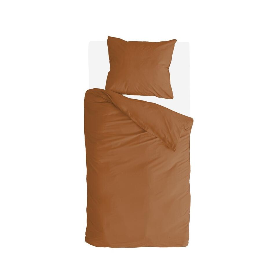 Byrklund - Dekbedovertrek Sleep Softly - 140x220 cm - Cognac product