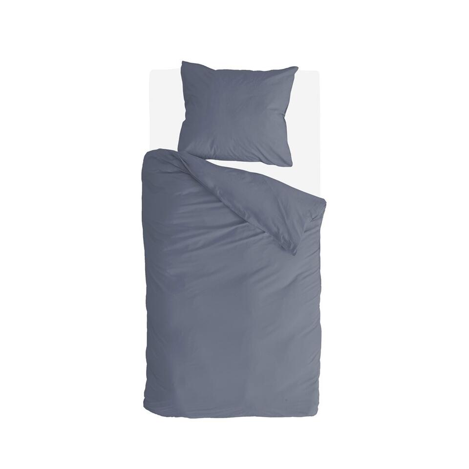 Byrklund - Dekbedovertrek Sleep Softly - 140x220 cm - Donker Blauw product