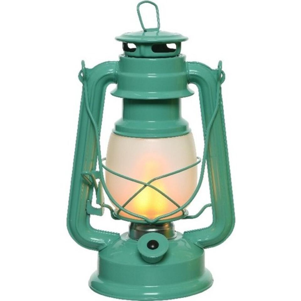 mooi Doorbraak Frustrerend Lumineo Lantaarn - turquoise - LED - 24 cm | Leen Bakker