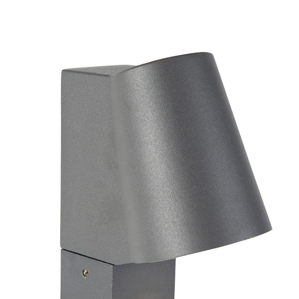 QAZQA Moderne staande buitenlamp antraciet incl. LED - Uma