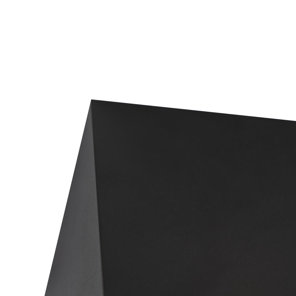 QAZQA Design spot vierkant 1-lichts zwart incl. 1 x G9 - Box