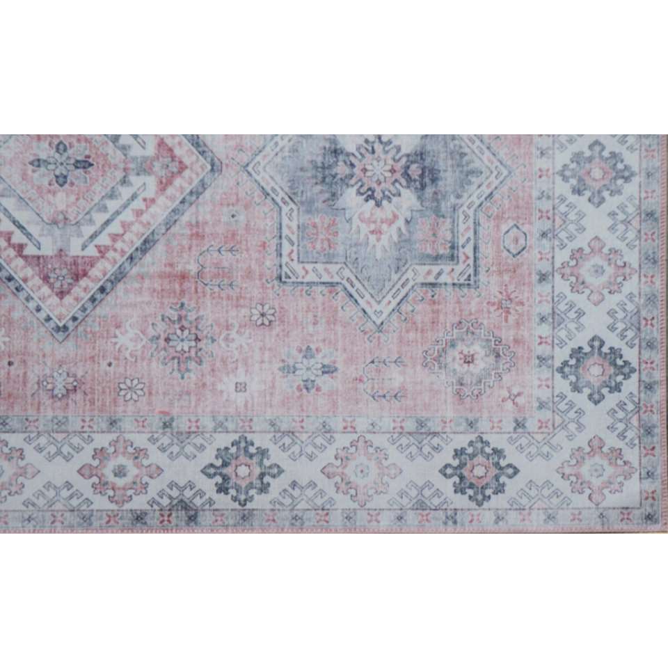 MOMO Rugs - Fenix Pastel Pink - 160x230 cm Vintage Vloerkleed