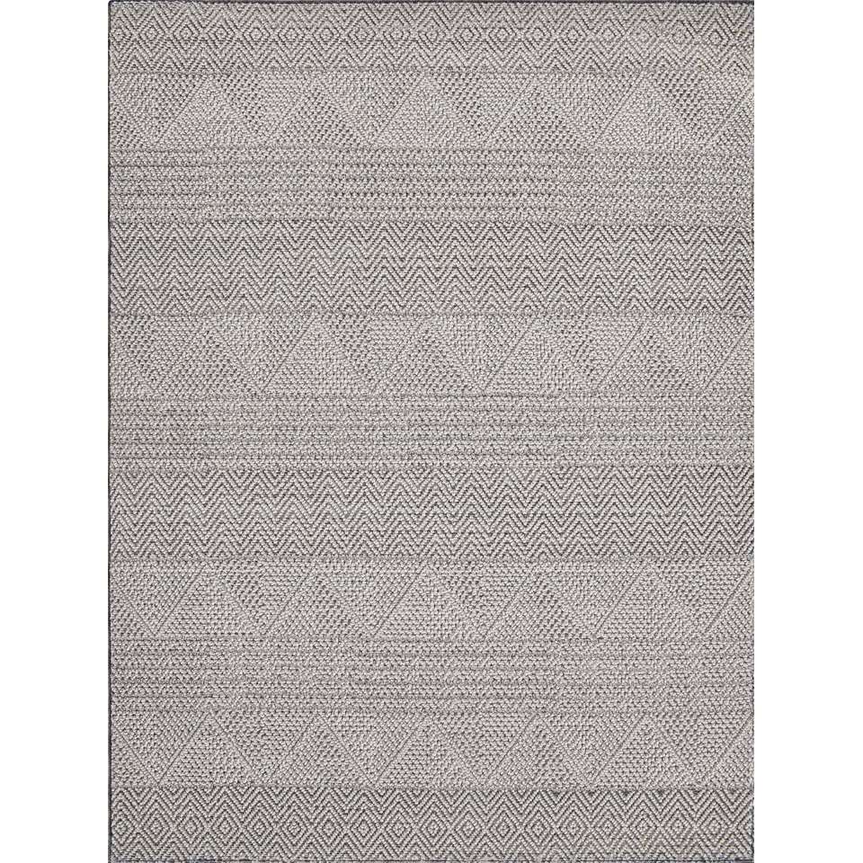 MOMO Rugs - Crystal Grey Triangle - 120x170 cm Vloerkleed