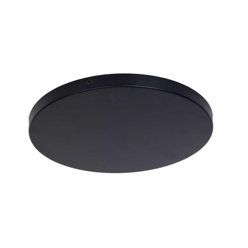 Freelight Plafondplaat Ø 30 cm - zonder gaten - zwart