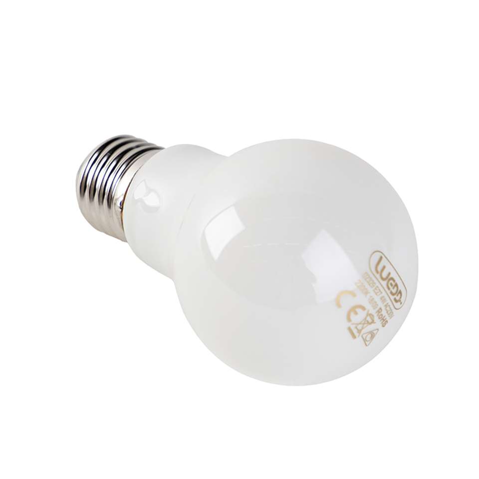 LUEDD LED lamp A60 E27 4W 2200K opaal flame filament dimbaar