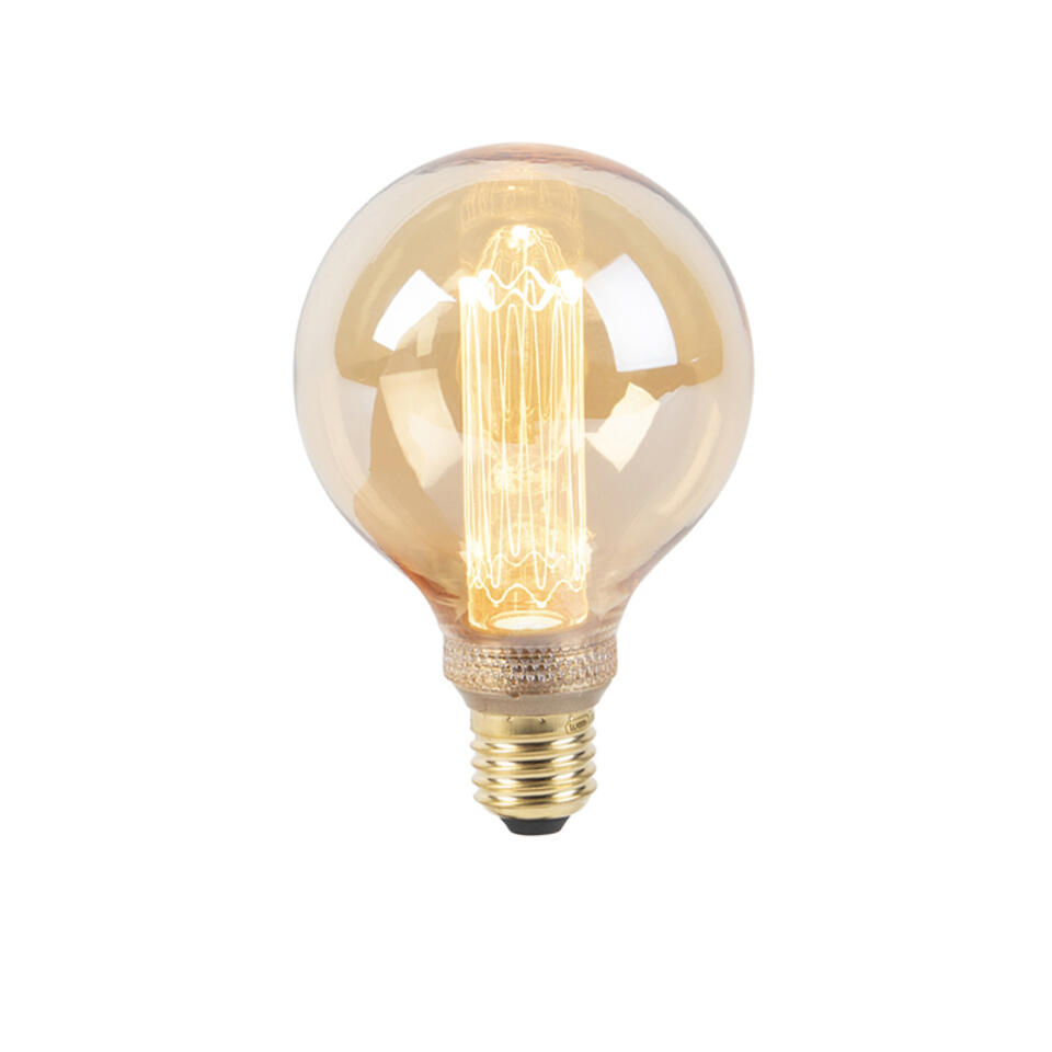 amateur Volgen Verenigde Staten van Amerika LUEDD LED lamp G95 E27 5W 1800K amber 3-staps dimbaar | Leen Bakker