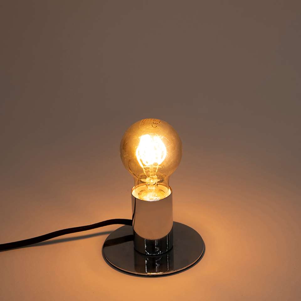 LED lamp A60 E27 4W 2200K smoke spiraal filament dimbaar