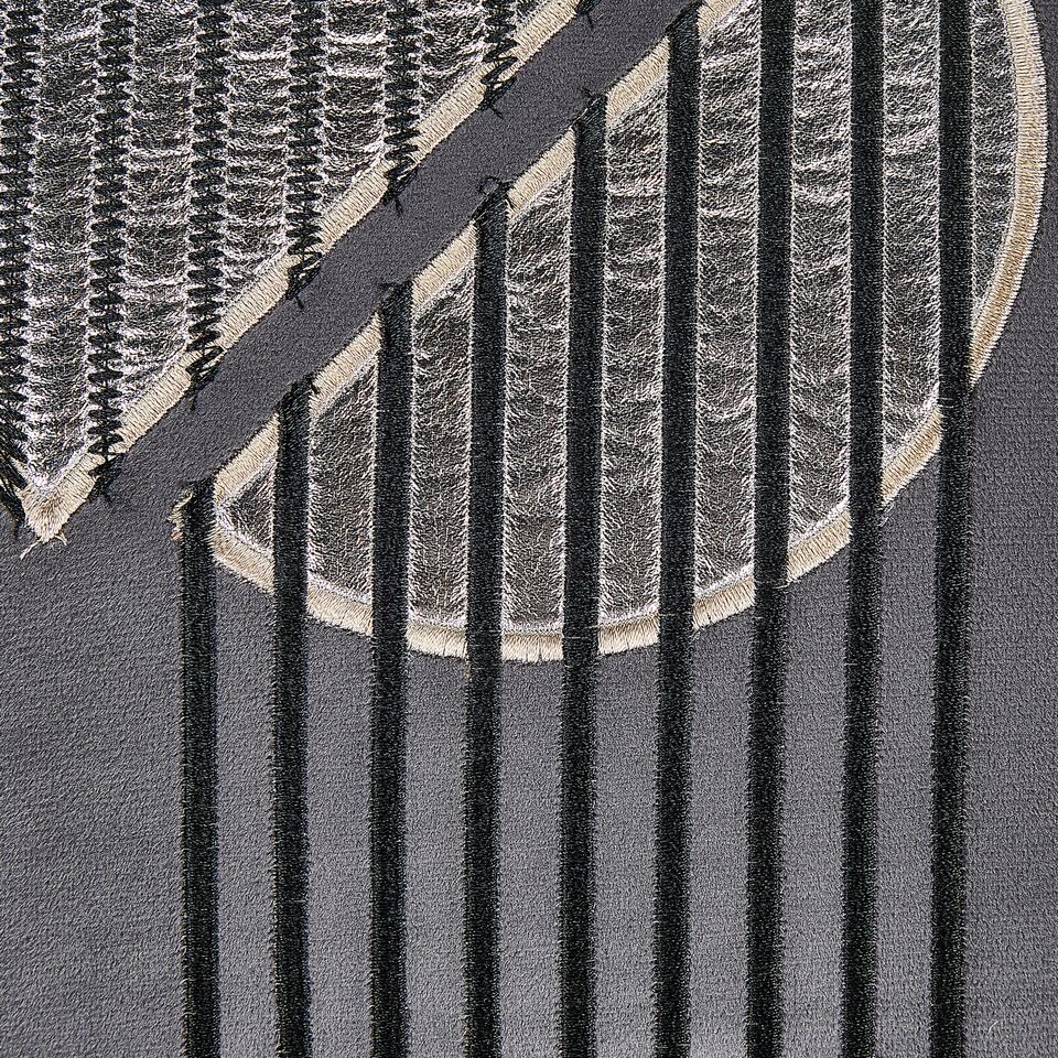 Beliani Sierkussen CEROPEGIA - grijs polyester, katoen