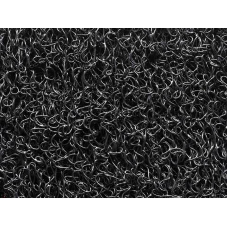 Spaghetti mat light - zwart 40x60 cm | Leen