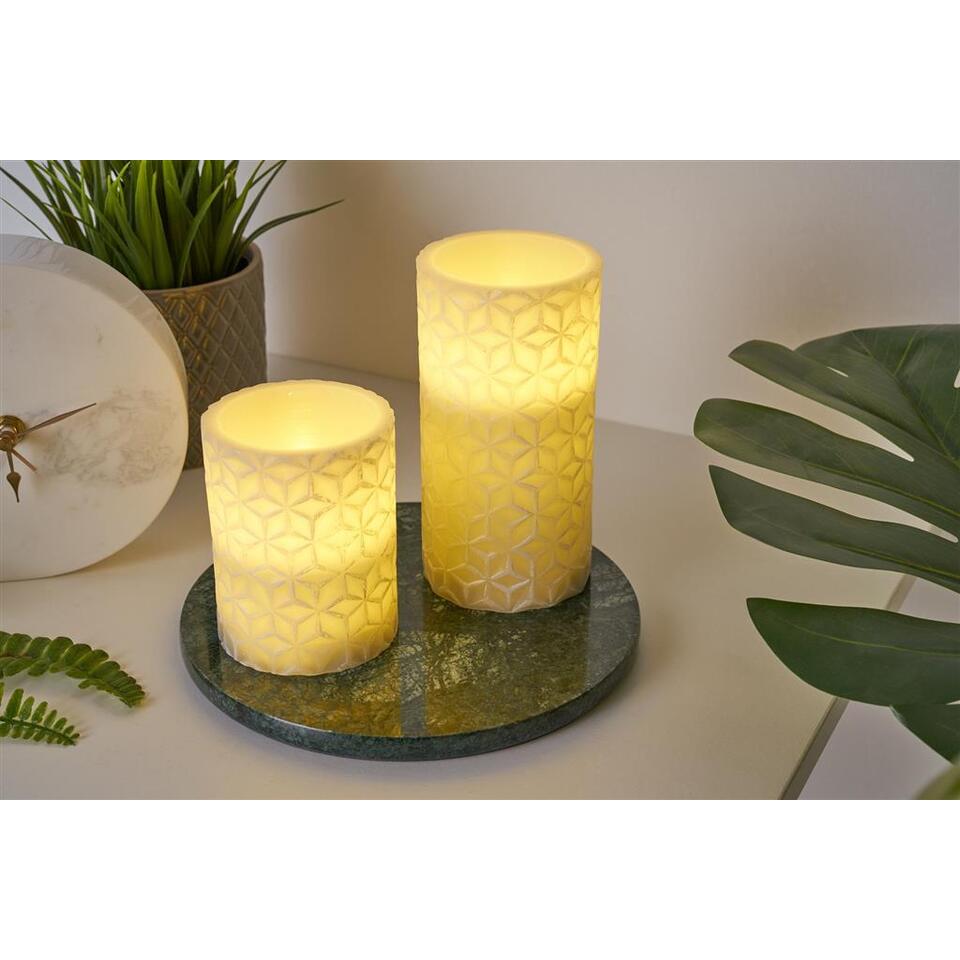 Pauleen LED-kaarsen Wax Cosy Ornament - 2 stuks