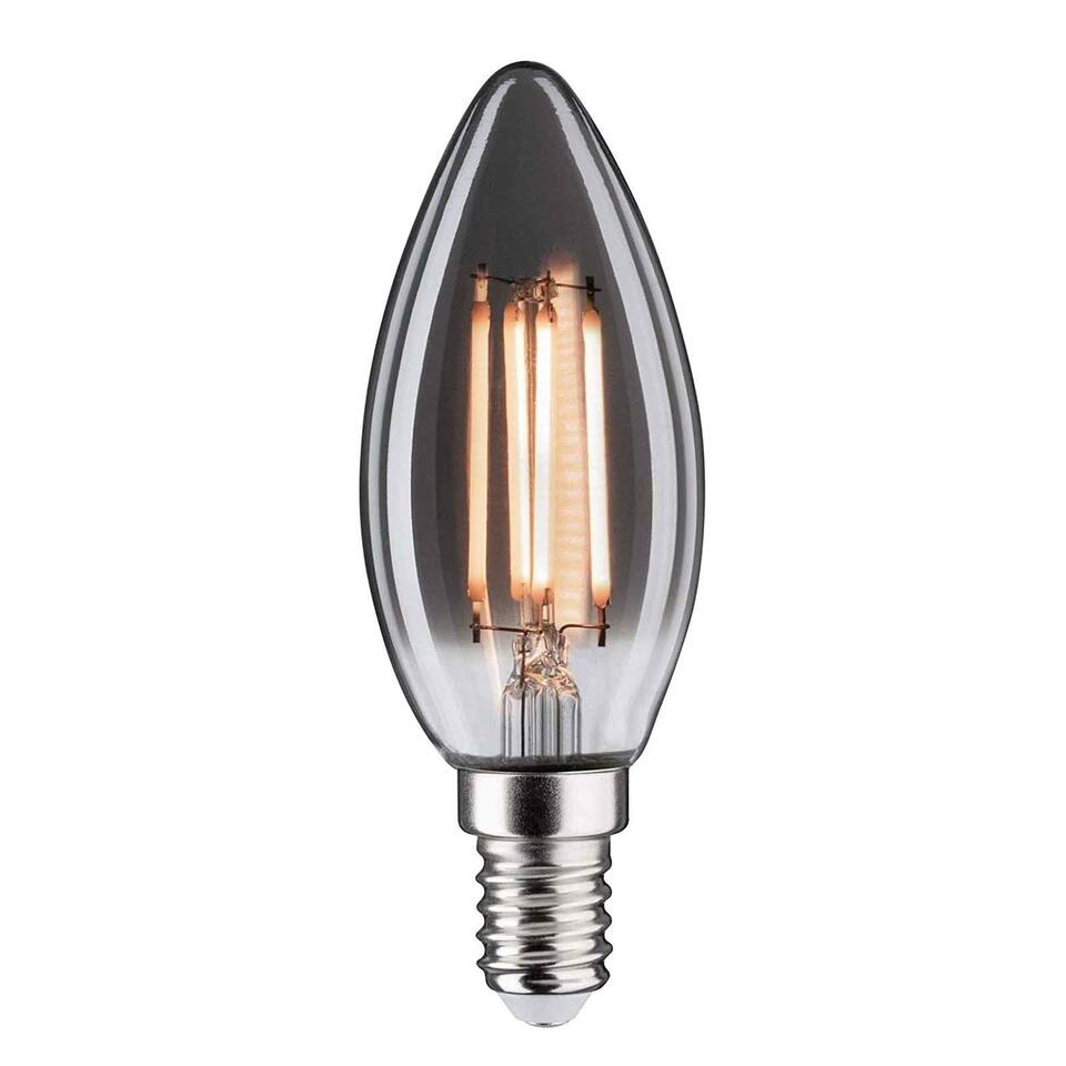 ontmoeten Implementeren Zorg Highlight Lamp LED E14 kaars 4W 130LM 2200K Dimbaar rook | Leen Bakker