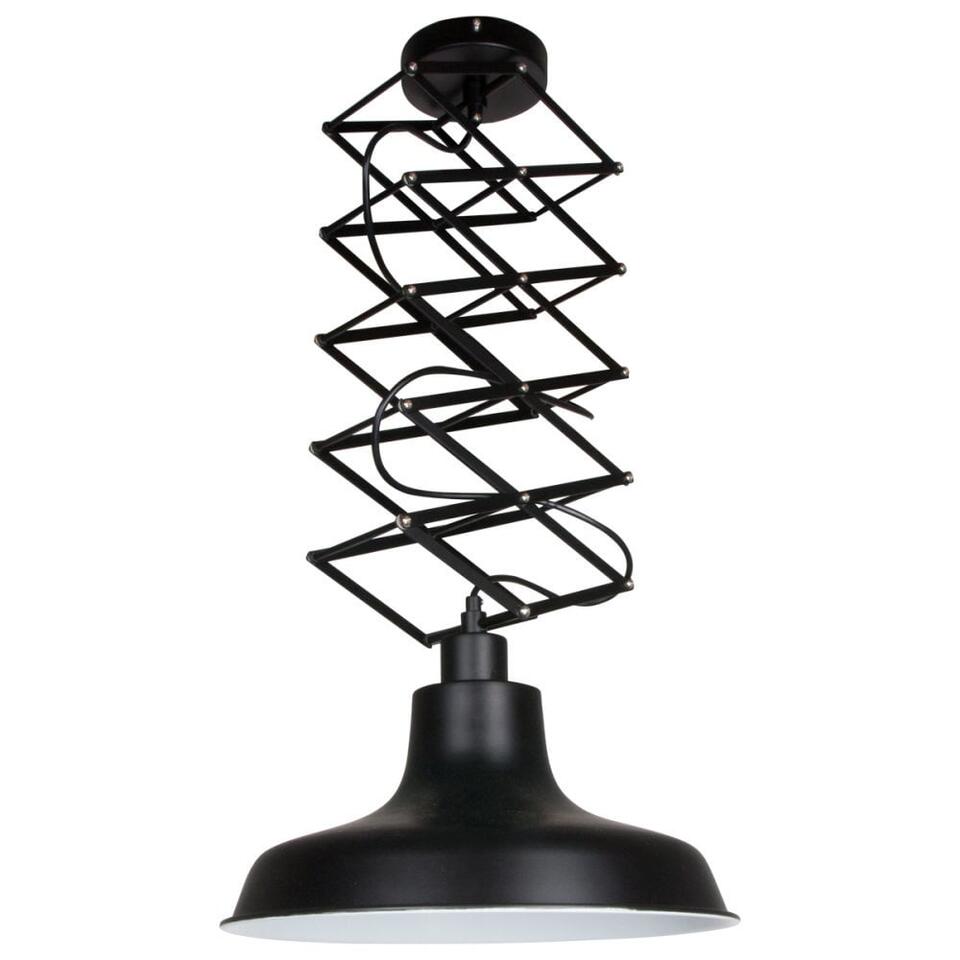 Mexlite hanglamp - 1 - 37x145 cm - zwart | Leen Bakker