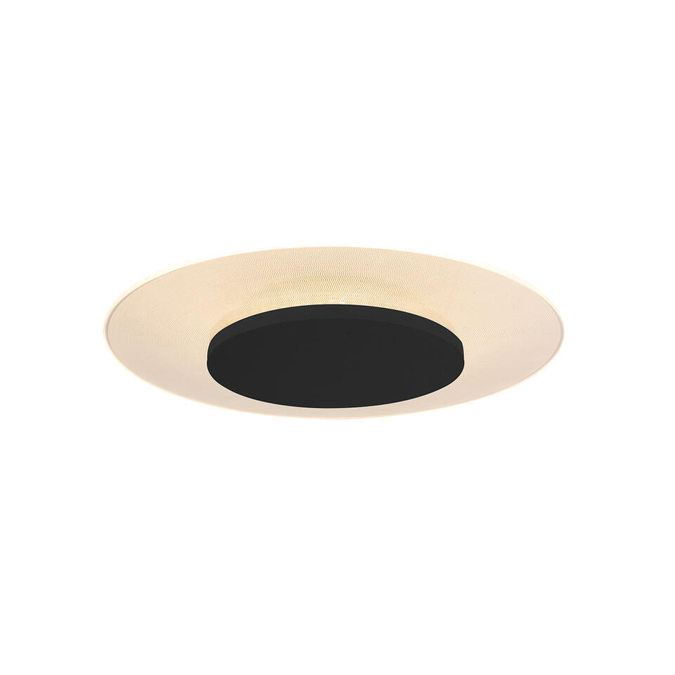 Steinhauer Plafondlamp LED 7798zw zwart