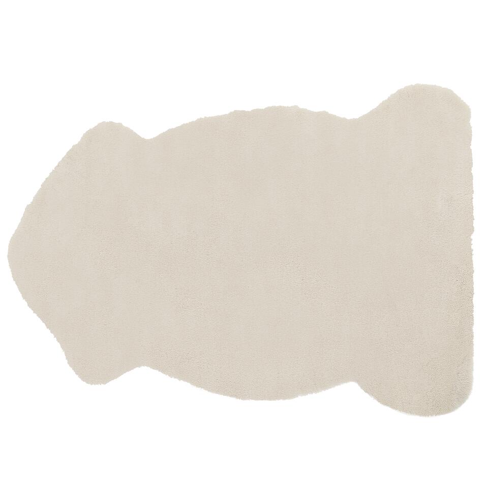 Beliani Schapenvacht - UNDARA beige acryl 60x90 cm