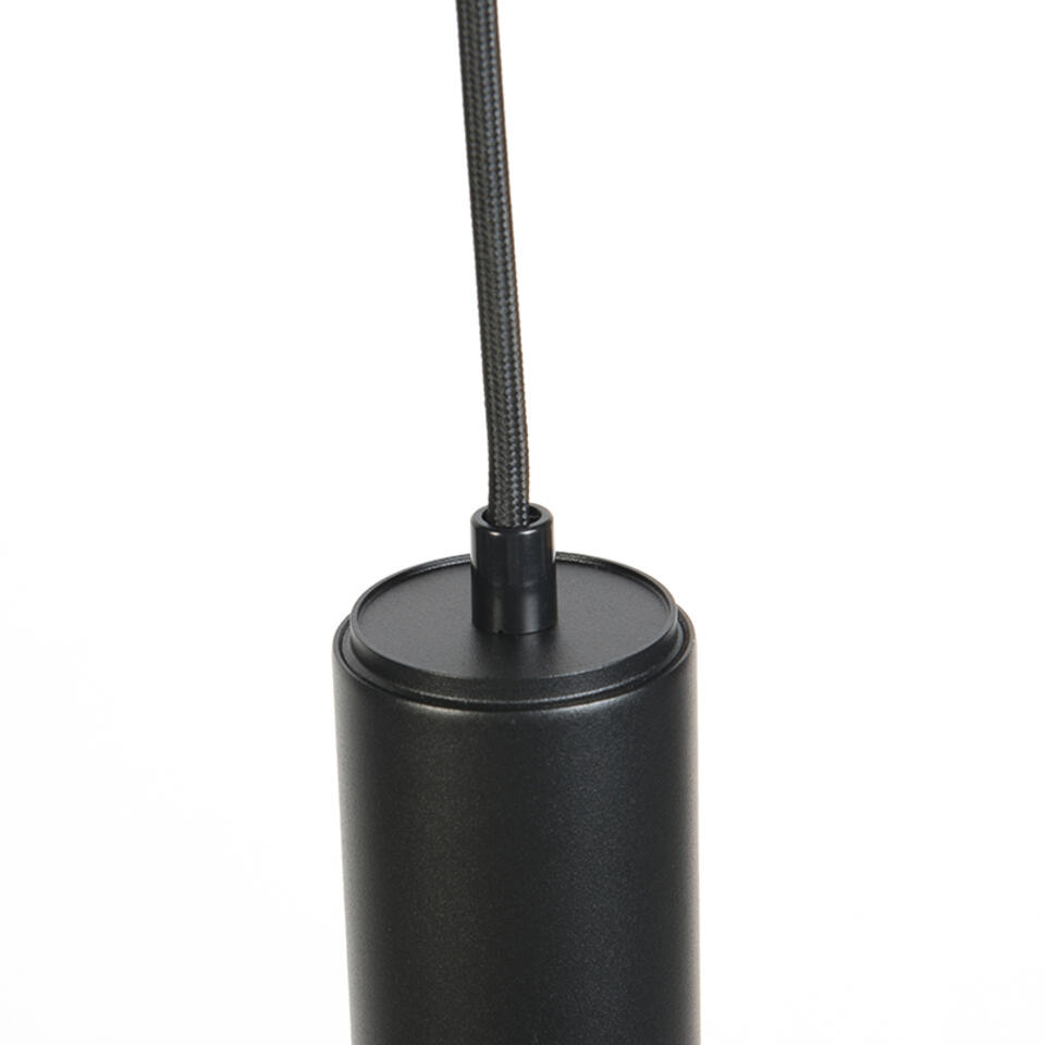 QAZQA Design hanglamp zwart - Tuba small