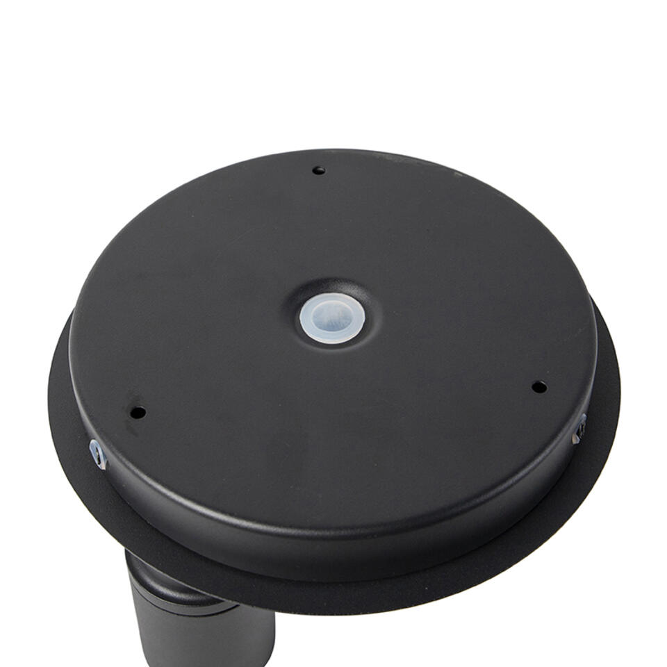 QAZQA Moderne badkamer spot zwart 2-lichts IP44 - Ducha