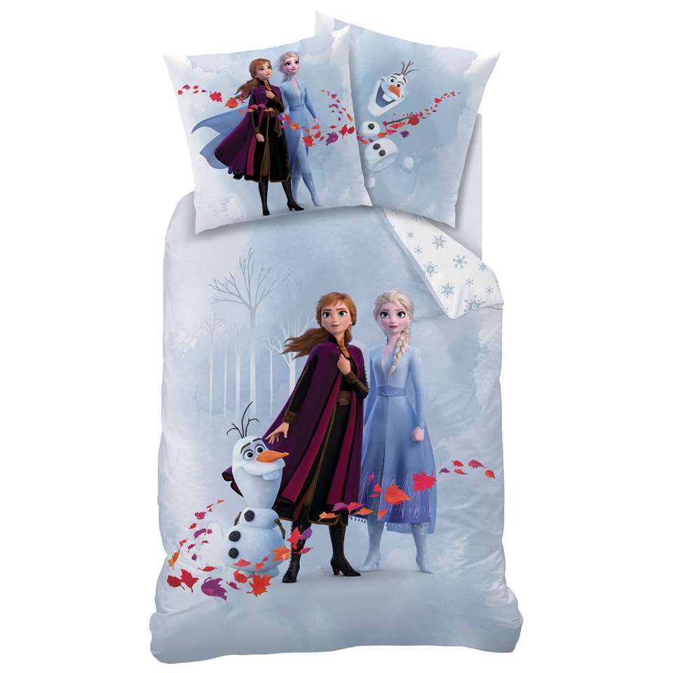 Disney Frozen Dekbedovertrek Trio - - x 200 cm - Katoen | Leen Bakker