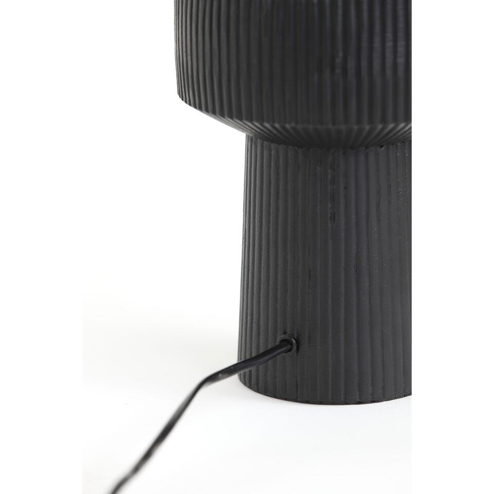 Lampvoet Briska - Zwart - Ø17x33,5cm