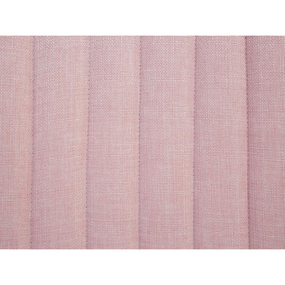 Beliani Fauteuil VAASA - Roze polyester