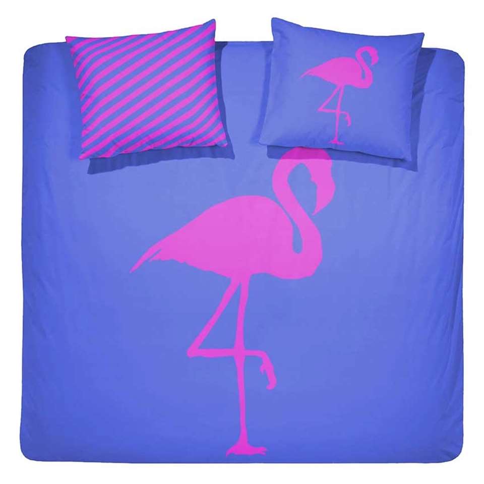 richting Biscuit verlies Damai Dekbedovertrek Best Flamingo-200x200/220 | Leen Bakker