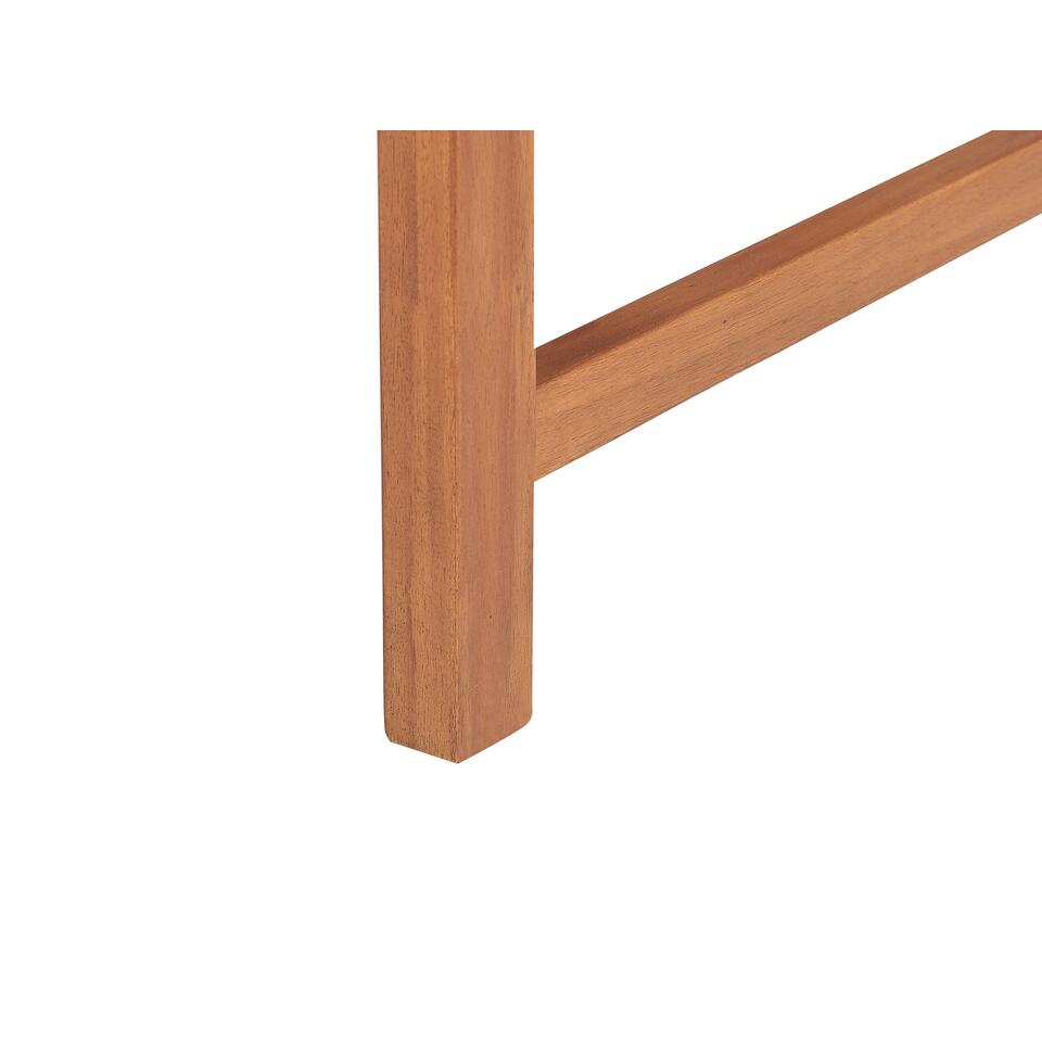 Beliani Tuinbank TREIA - Lichte houtkleur acaciahout