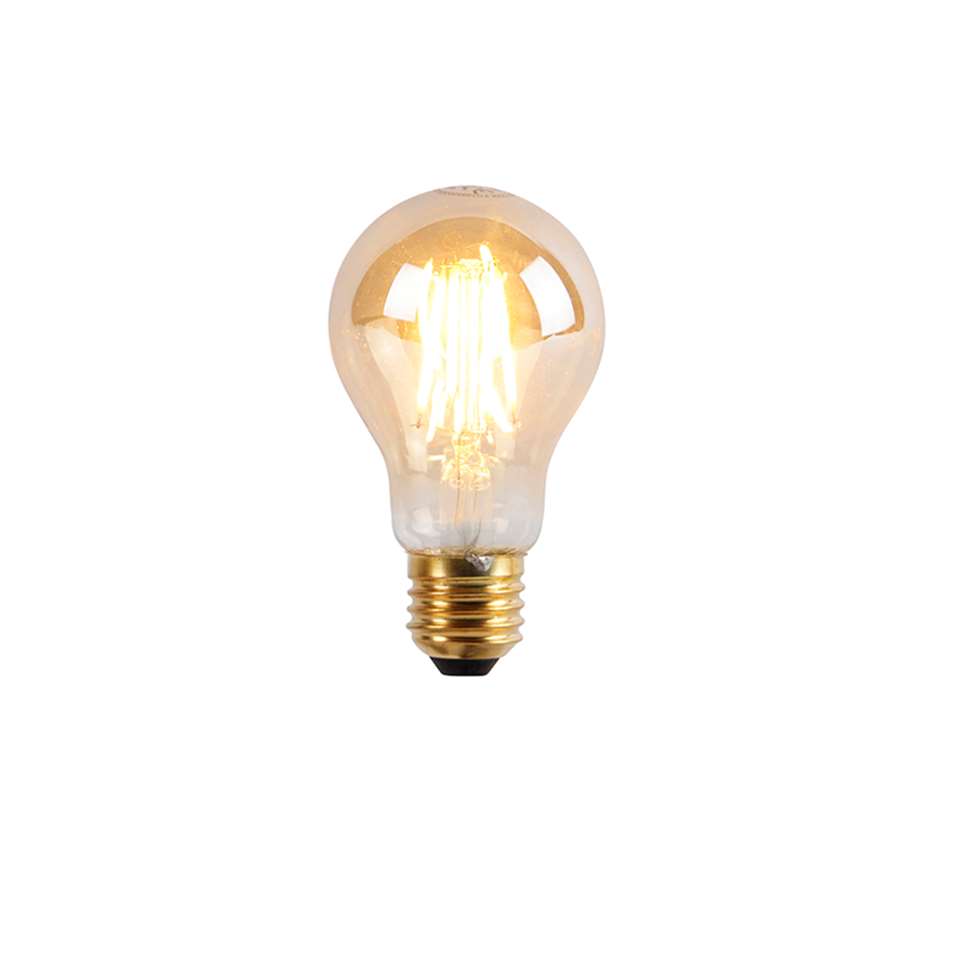 LUEDD E27 lamp goldline 5W 600 lm 2200K | Leen Bakker