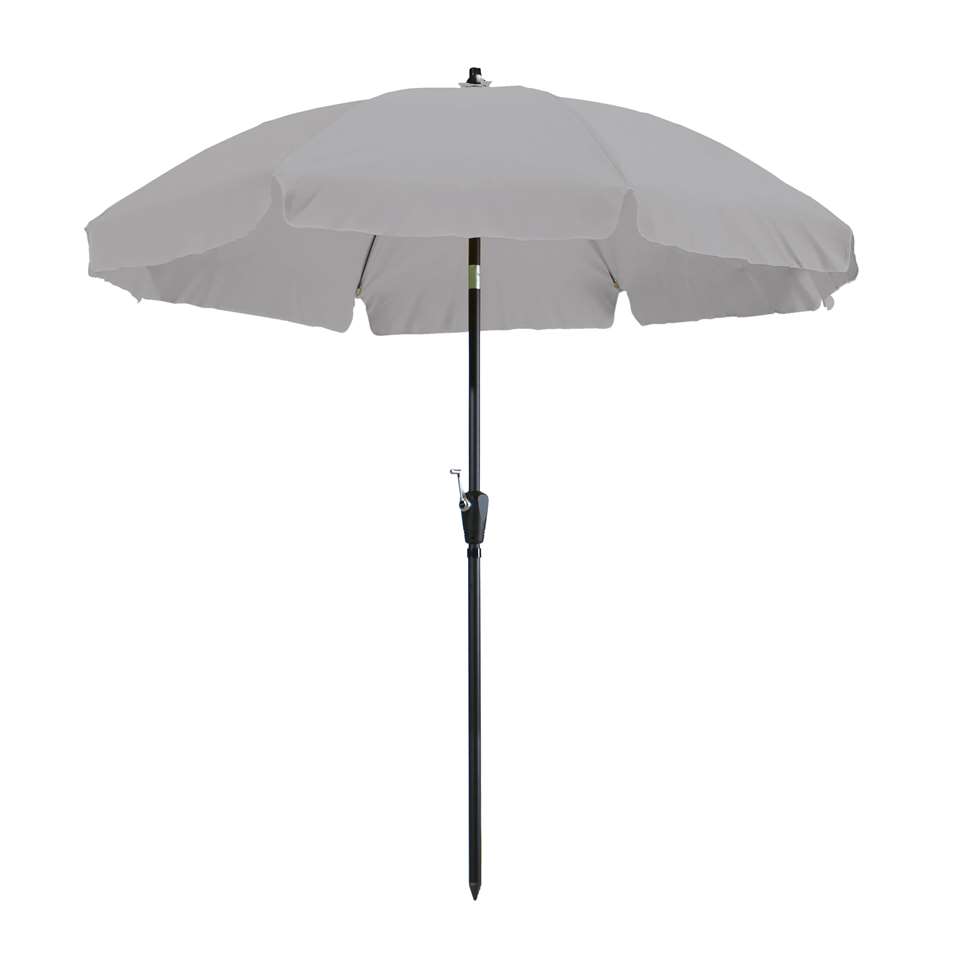 Madison - Parasol Lanzarote Round Grey - 250cm - Grijs product