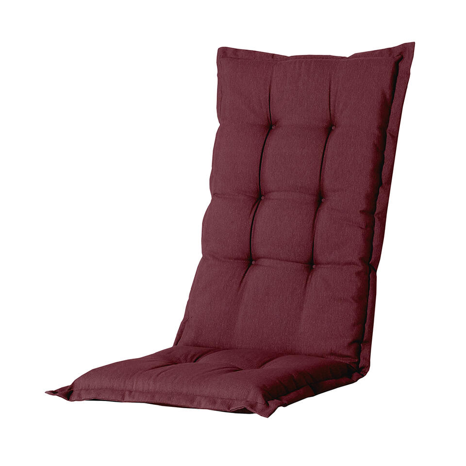 Madison - Lage rug - Panama bordeaux - 105x50 - Rood product
