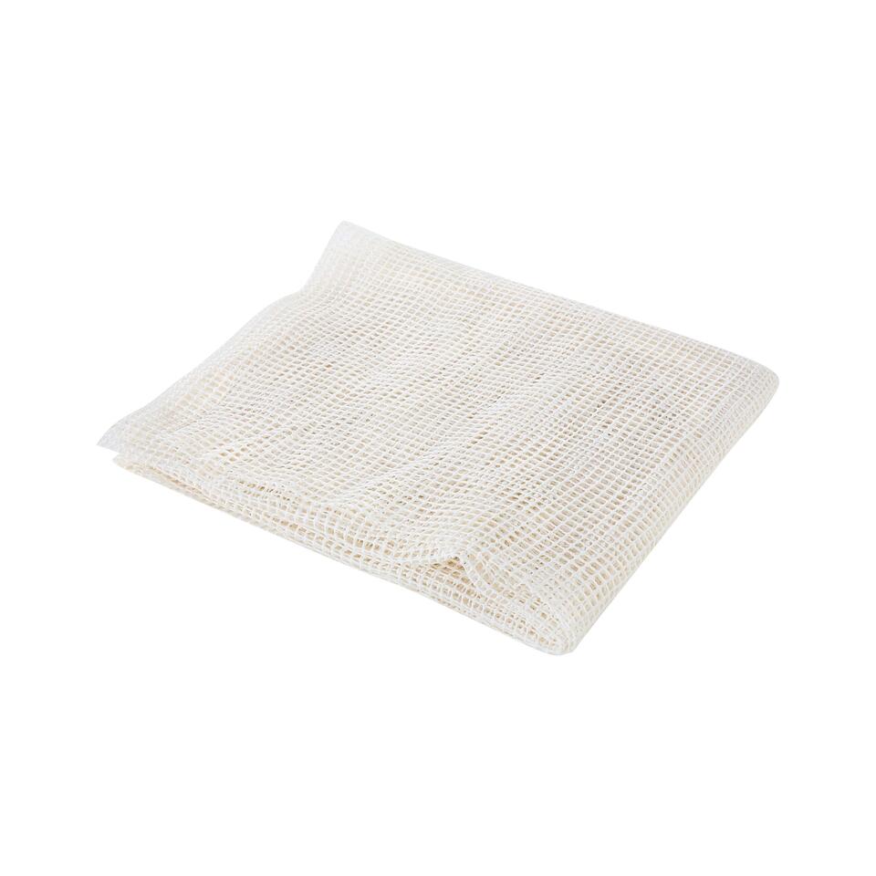 Slank Sleutel Doe mee Beliani Anti-slip mat - BALAD Wit pvc 150x190 cm | Leen Bakker