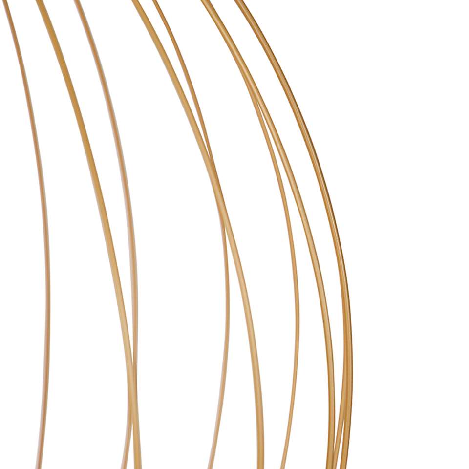 QAZQA Design hanglamp goud 70 cm - Wire Dos
