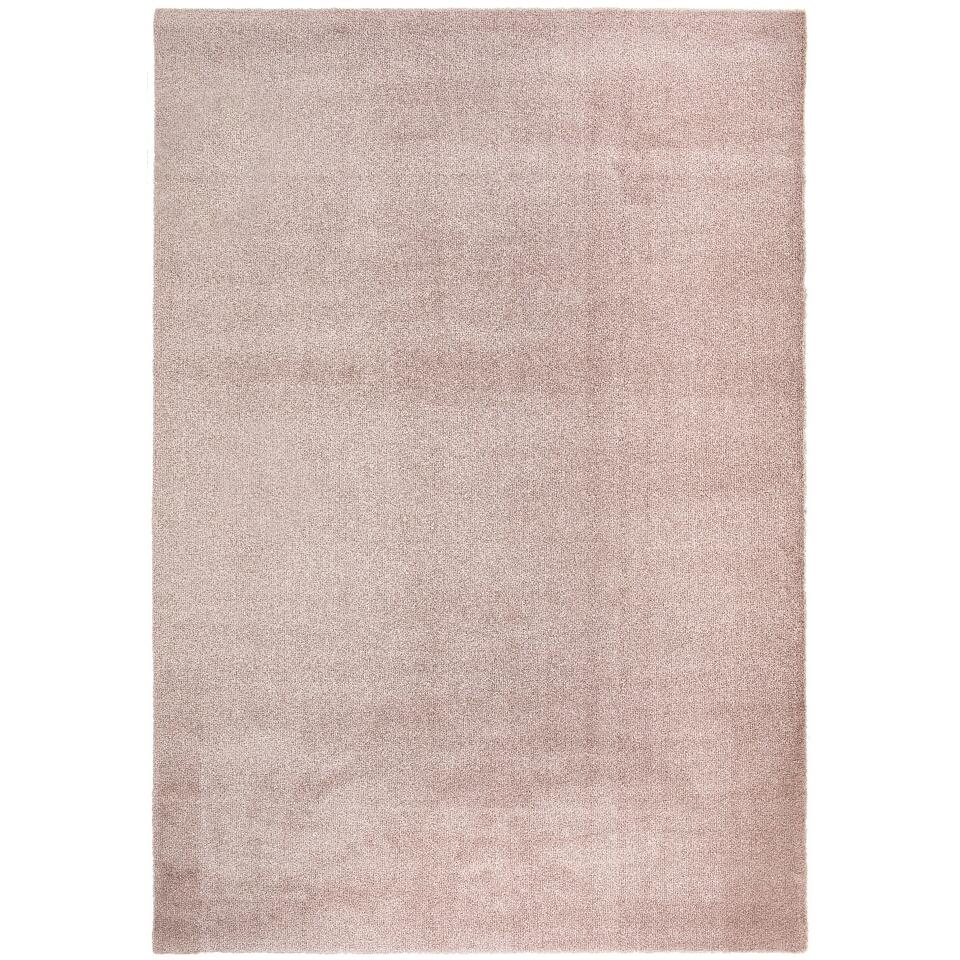Vloerkleed Glymm Oud roze Wasbaar - Interieur05 - 140 x 200 cm Leen Bakker