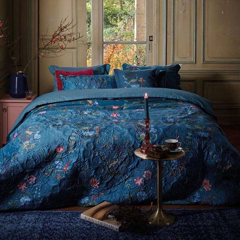 PiP Studio Sprei Chinese Porcelain Blauw-1-persoons (150x200 cm)