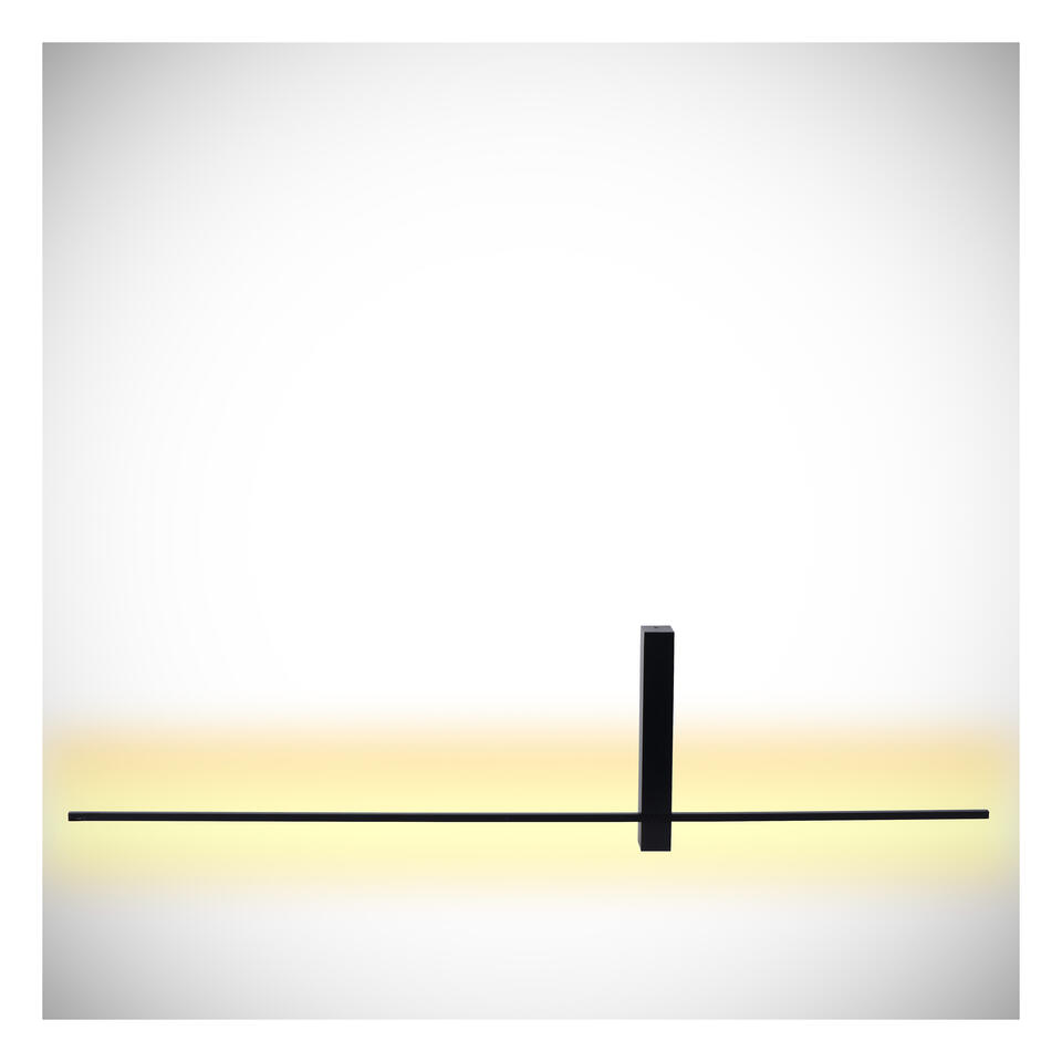Lucide SEGIN - Wandlamp - LED - 1x10W 2700K - Zwart