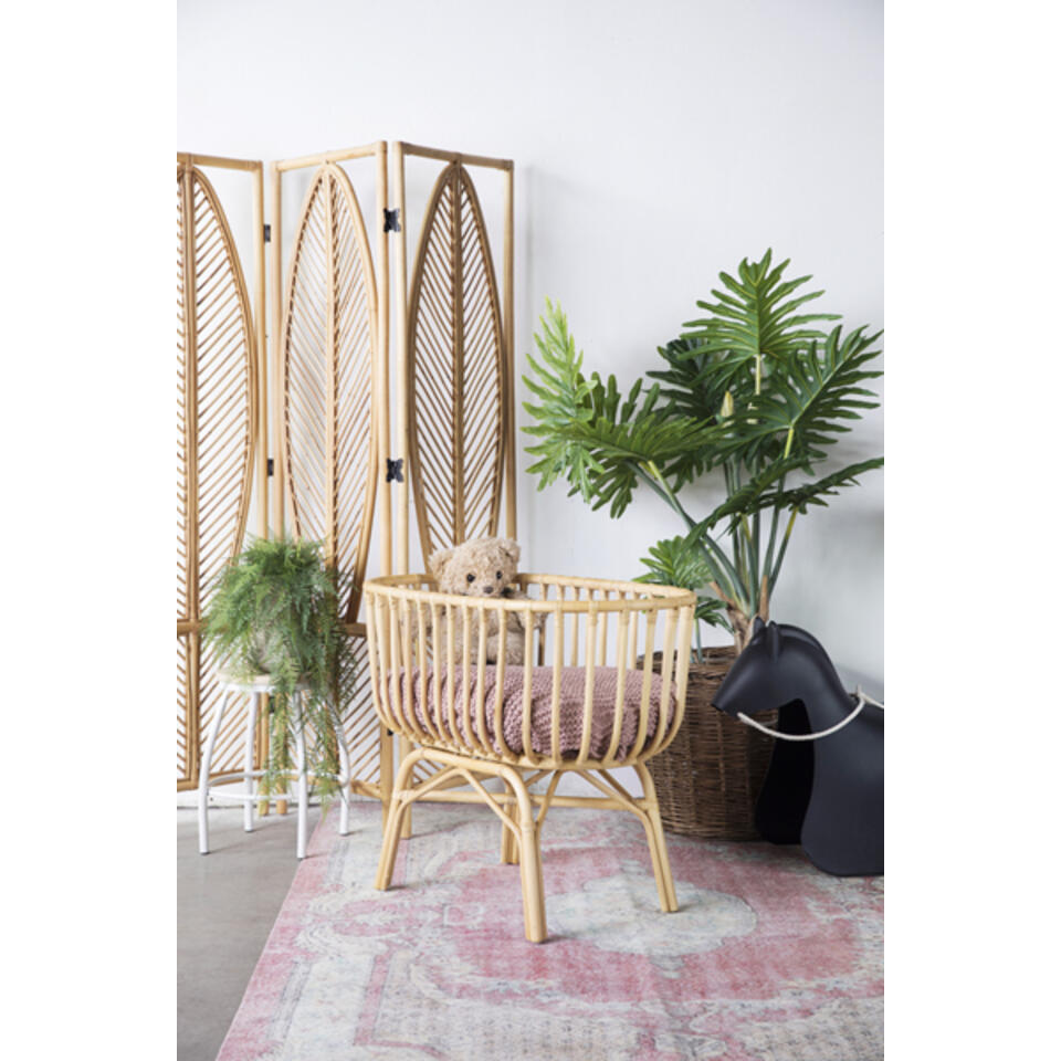 Giga Meubel Rotan Baby Bed - Know Down