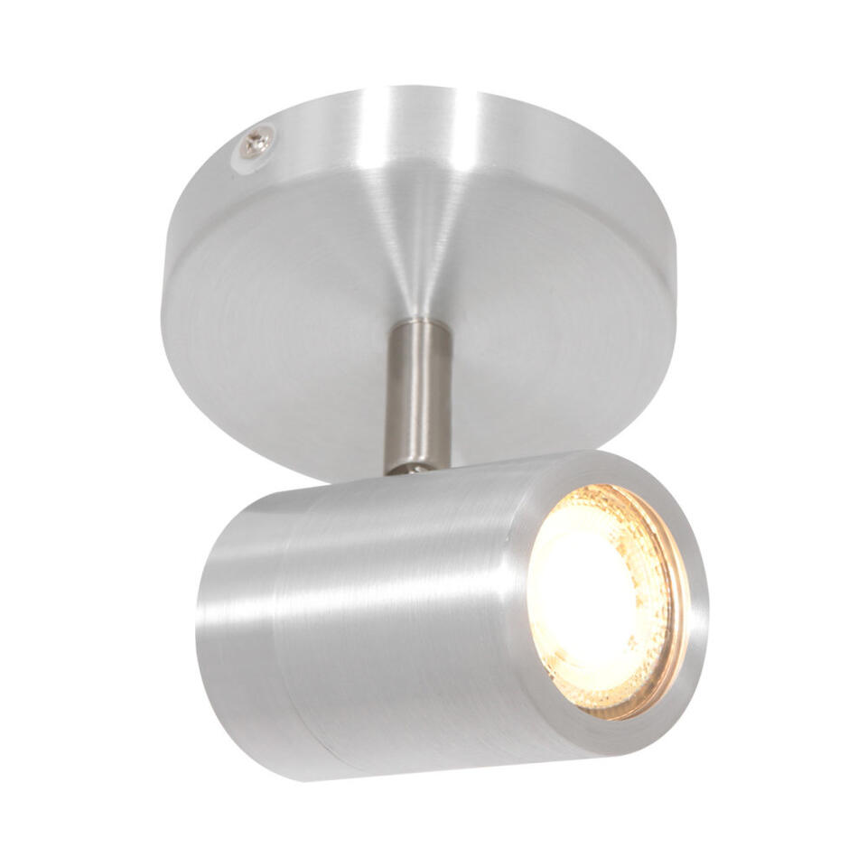Mexlite Spot upround IP44 LED 2486st staal