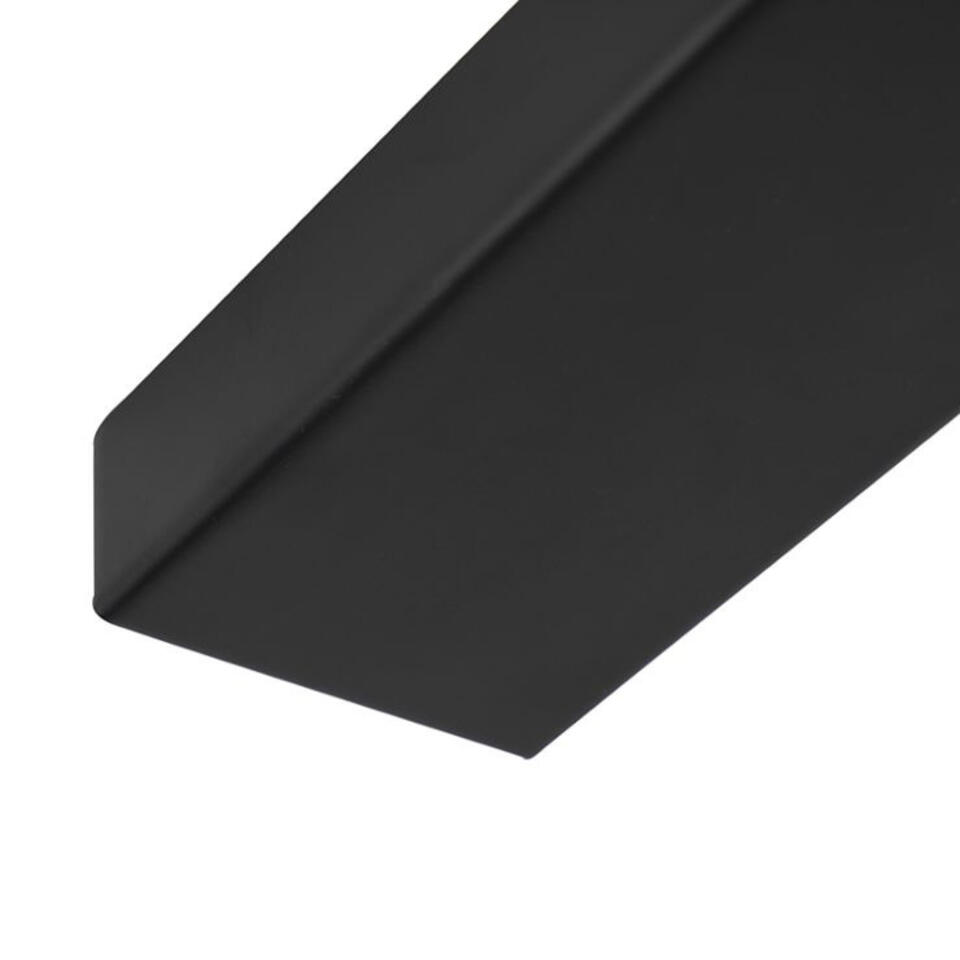 Ylumen Plafondplaat 100 x 8 cm - zonder gaten - zwart