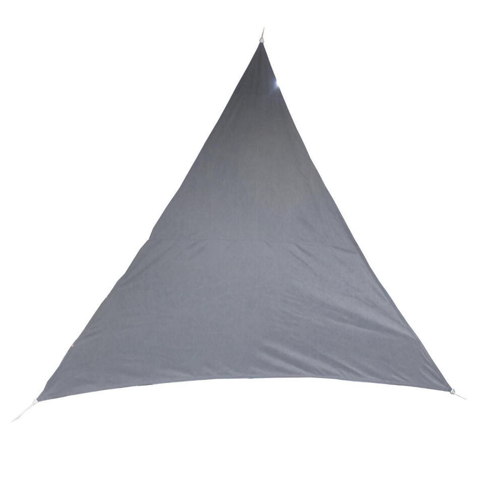 Hesperide Schaduwdoek Shae - driehoekig - grijs - 4 x 4 m